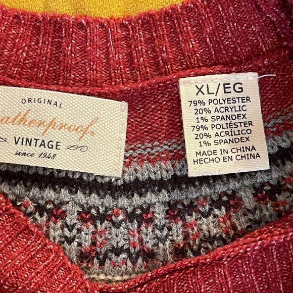 Weatherproof Sweater size XL - Picture 2 of 3